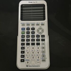 Texas Instruments TI-84 Plus CE Graphing Calculator White